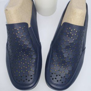 Good Soles By Catherine's Slip On Women Shoes. 10W Navy Blue